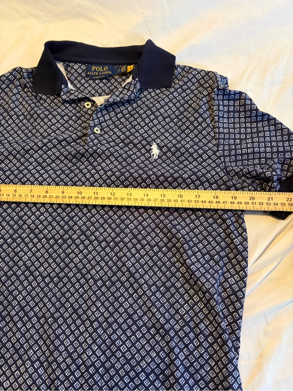 Ralph Lauren Polo Boys’ Navy Short Sleeve Shirt Size Small